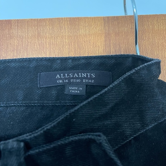 All Saints Denim Skirt - Picture 2 of 3